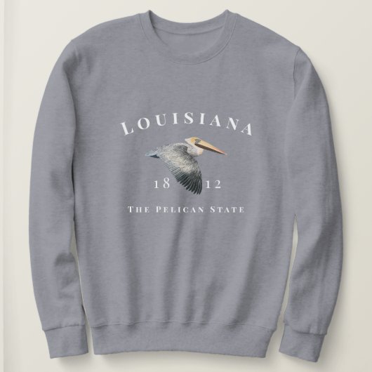 Pelican Staat 1812 Womens Sweatshirt (Design vorne)