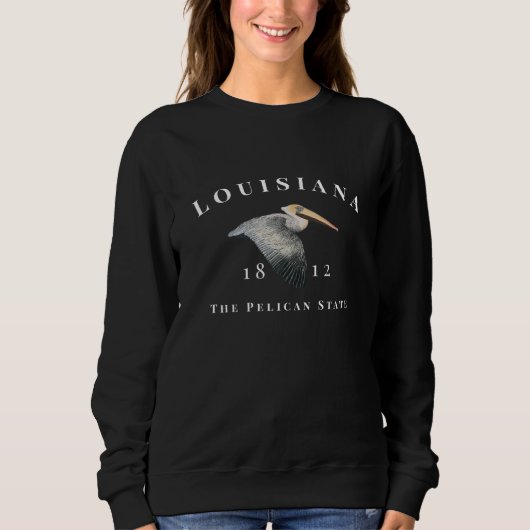 Pelican Staat 1812 Womens Sweatshirt (Vorderseite)