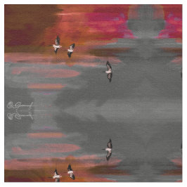 Pelican Storm Fabric Stoff