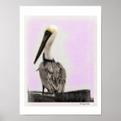Pelican - Tinte / Schwarze Rahmen Poster (Vorne)