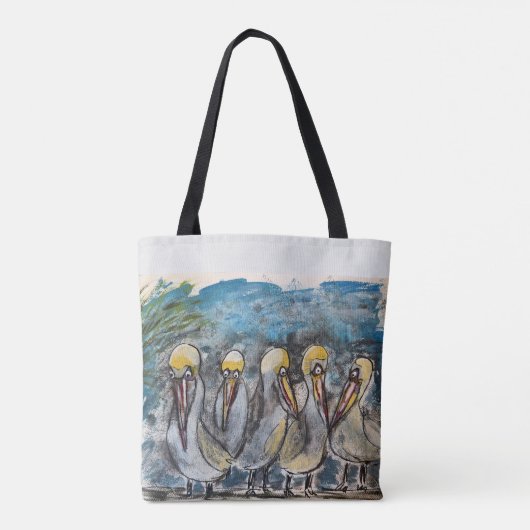 Pelican Tote Bag Tasche (Rückseite)