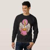 Pelican Tries To Eat Capybara Sweatshirt (Vorne ganz)