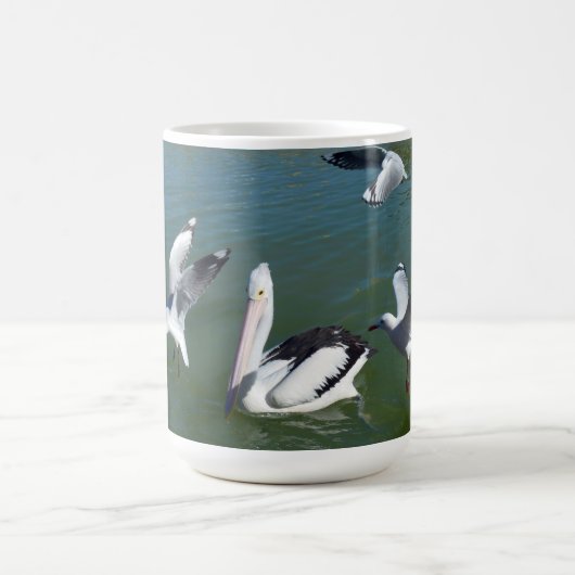 Pelican und die Gate Crashers, Kaffeetasse (Mittel)