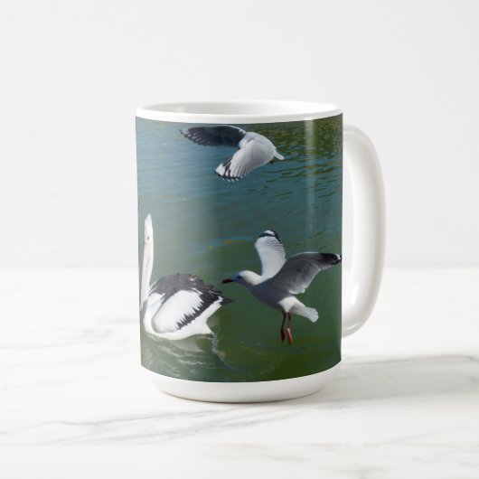 Pelican und die Gate Crashers, Kaffeetasse (VorderseiteRechts)