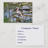PELICAN VISITENKARTE (Vorne/Hinten)