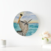 Pelican Wall Clock Große Wanduhr (Zuhause)