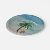 Pelican Weihnachtsgeschenk Party Holiday Party Pappteller (Schrägansicht)