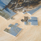 Pelicans Bird Nature Beach überdeckt Puzzle (Seite)