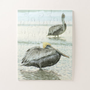 Pelicans Florida Strände Oversifiziert Puzzle
