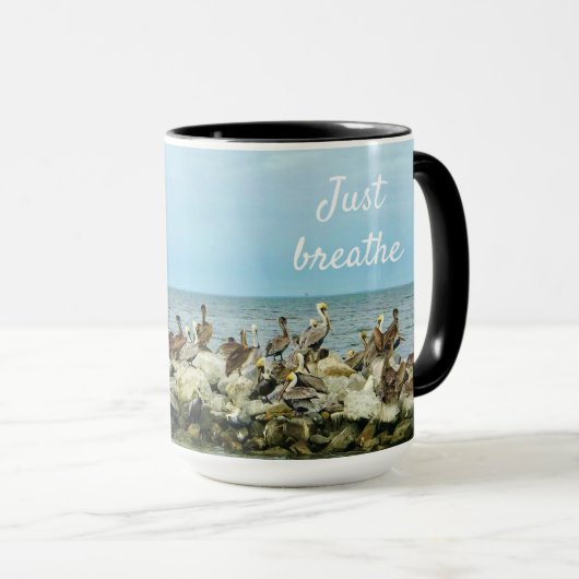 Pelicans Mug Tasse (VorderseiteRechts)