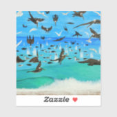 Pelicans Pandemonium Sticker (Blatt)