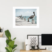Pelicans Poster (Heimbüro)