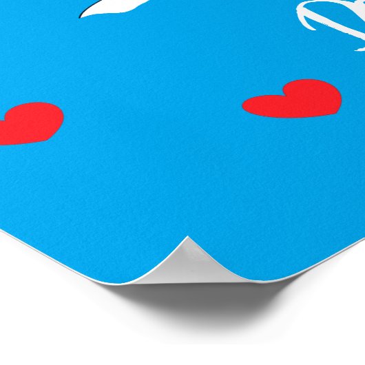 Pelicans Praying for Peace: Poster (Ecke)