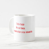 Peligro Kaffeetasse (Vorderseite Links)