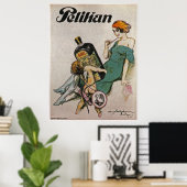 Pelikan 4001 Ink~Theo Matejko~ Berlin Deutschland  Poster (Heimbüro)