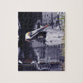 Pelikan am Wasser Puzzle