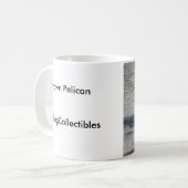 Pelikan an der Dämmerungs-Kaffee-Tasse Kaffeetasse (Vorderseite Links)