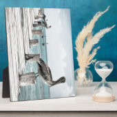 Pelikan an der Küste Fotoplatte (Seite)