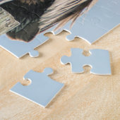 Pelikan auf Pylon Puzzle (Seite)