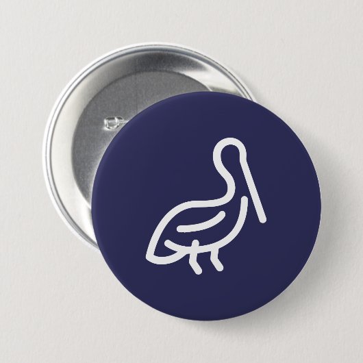 Pelikan Button (Vorne & Hinten)