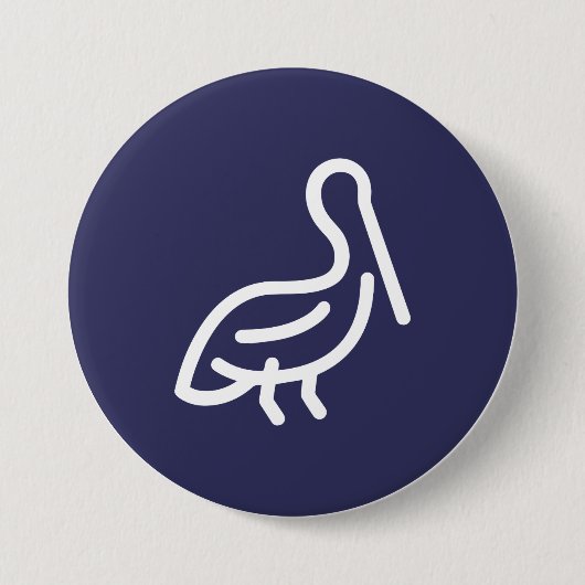 Pelikan Button (Vorderseite)