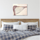 Pelikan, c.1590 leinwanddruck (Insitu (Schlafzimmer))