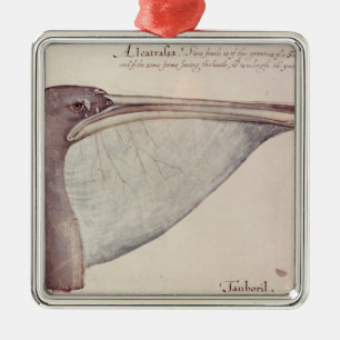 Pelikan, c.1590 silbernes ornament