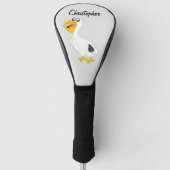 Pelikan-Design Golf Headcover (Vorderseite)