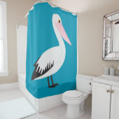 Pelikan Duschvorhang (Beispiel)