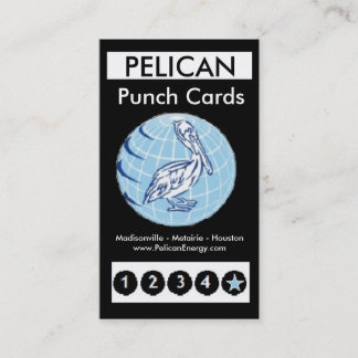 Pelikan-Energie-Lochkarten 20 Treuekarte