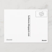 Pelikan fütternd in Florida Postkarte (Rückseite)