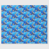 Pelikan Geschenkpapier (Flach)