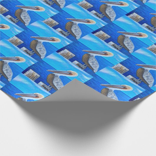 Pelikan Geschenkpapier (Ecke)