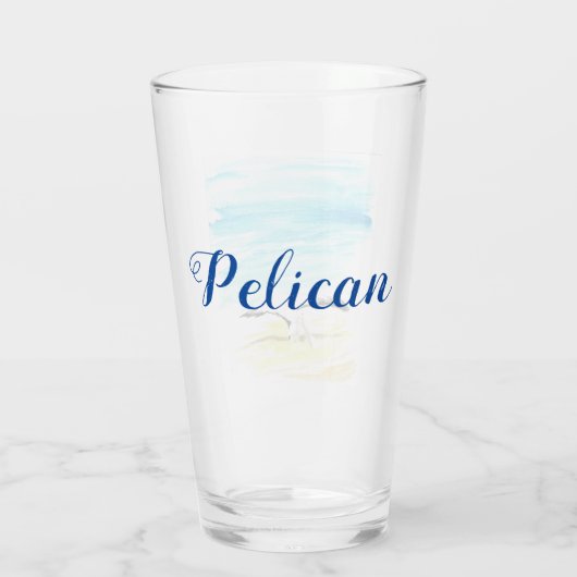 Pelikan Glas (Rückseite)