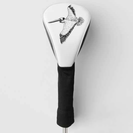 Pelikan Golf Headcover (Vorderseite)