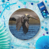 Pelikan im Flug Pappteller (Party)