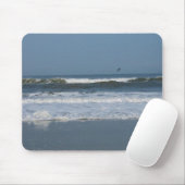 Pelikan im Surfen Mousepad (Mit Mouse)