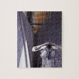 Pelikan im Wasser Puzzle