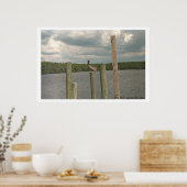 Pelikan in der Mitte Poster (Küche)