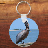 Pelikan in Southport Schlüsselanhänger (Vorderseite)