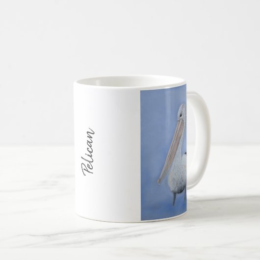 Pelikan Kaffeetasse (VorderseiteRechts)
