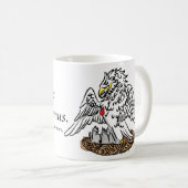 Pelikan Kaffeetasse (VorderseiteRechts)