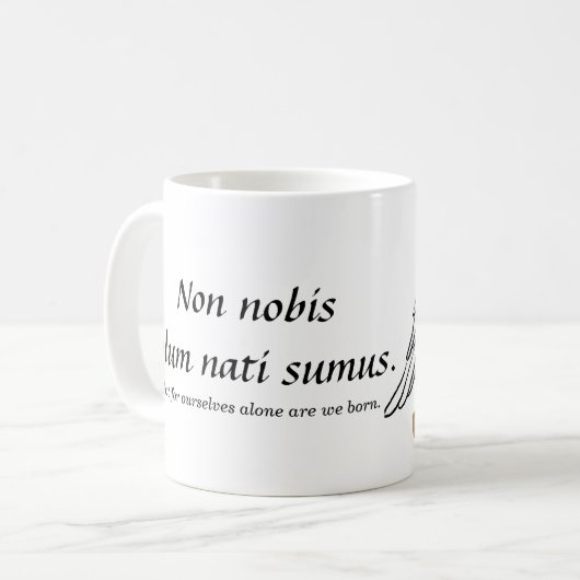 Pelikan Kaffeetasse (Vorderseite Links)