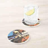 Pelikan-Kunst-Untersetzer Sandstein Untersetzer (Seite)