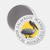 Pelikan Magnet (Vorderseite/Rückseite)