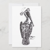 Pelikan mit Hut (Vorderseite)