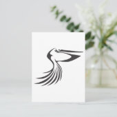 Pelikan Postkarte (Stehend Vorderseite)