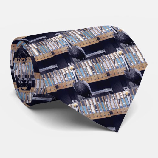 Pelikan-Power Krawatte (Gerollt)