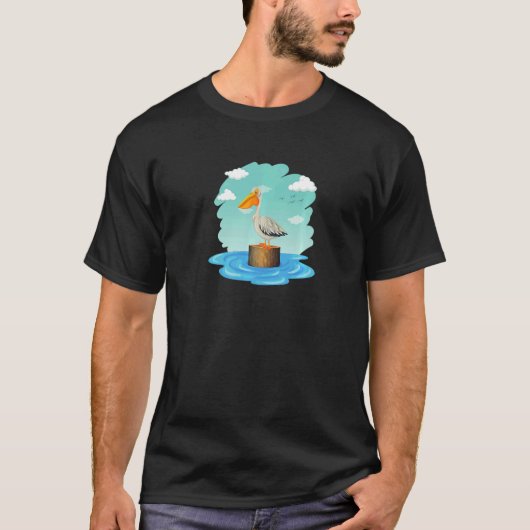 Pelikan-Riesenbarsche T-Shirt (Vorderseite)