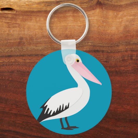 Pelikan Schlüsselanhänger (Vorderseite)